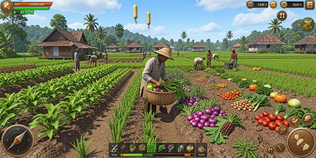 Screenshot menunjukkan grafik luar biasa dalam permainan.