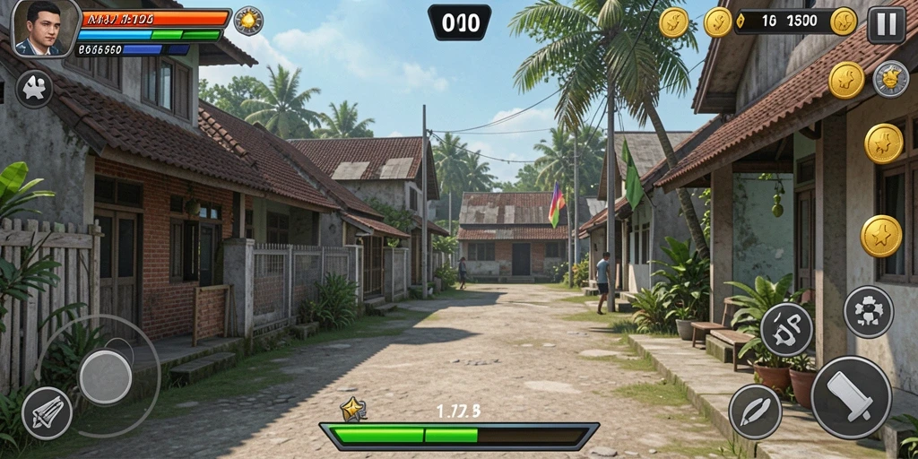 Tampilan awal aplikasi JKTWIN yang menarik.