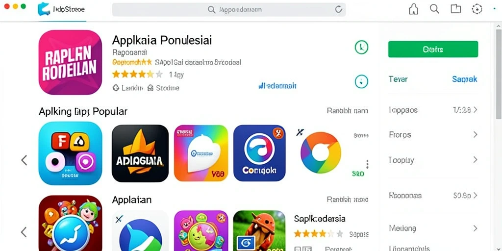 Screenshot menampilkan antarmuka pengguna yang menarik.