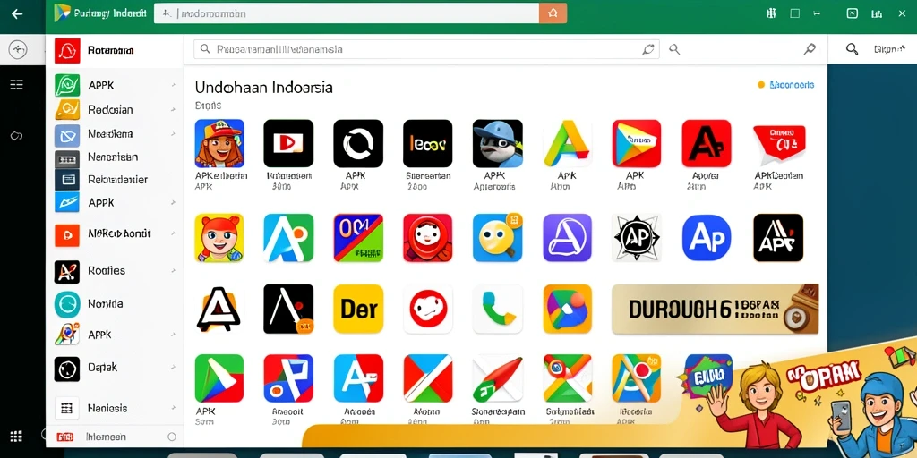 Tampilan antarmuka yang modern dan menarik.