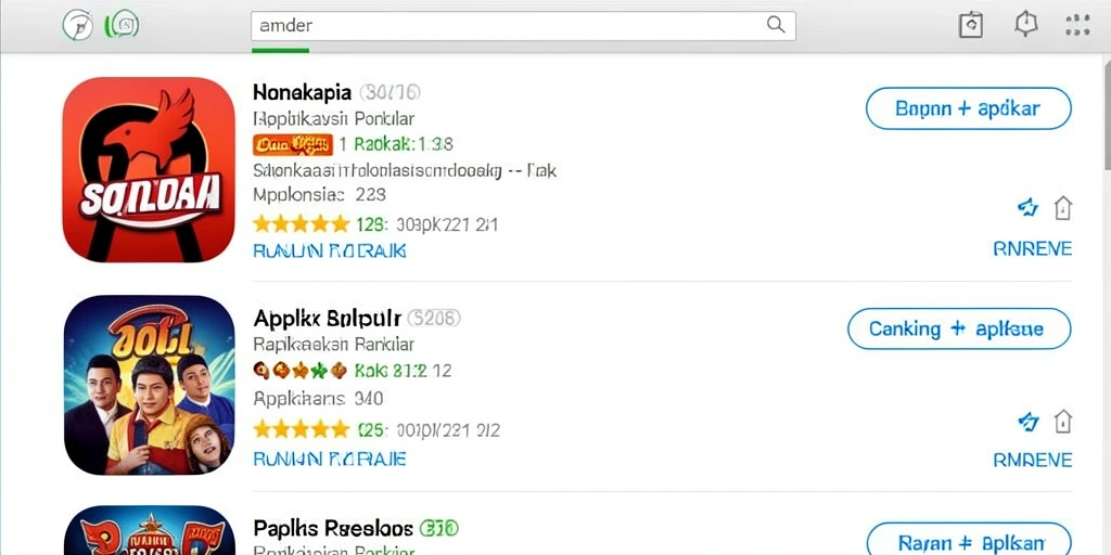 Tampilan antarmuka yang ramah pengguna.