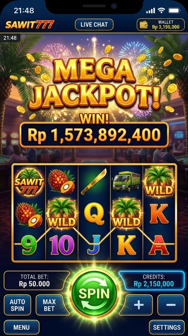 Galeri pratinjau visual sawit777 build APK resmi terbaru